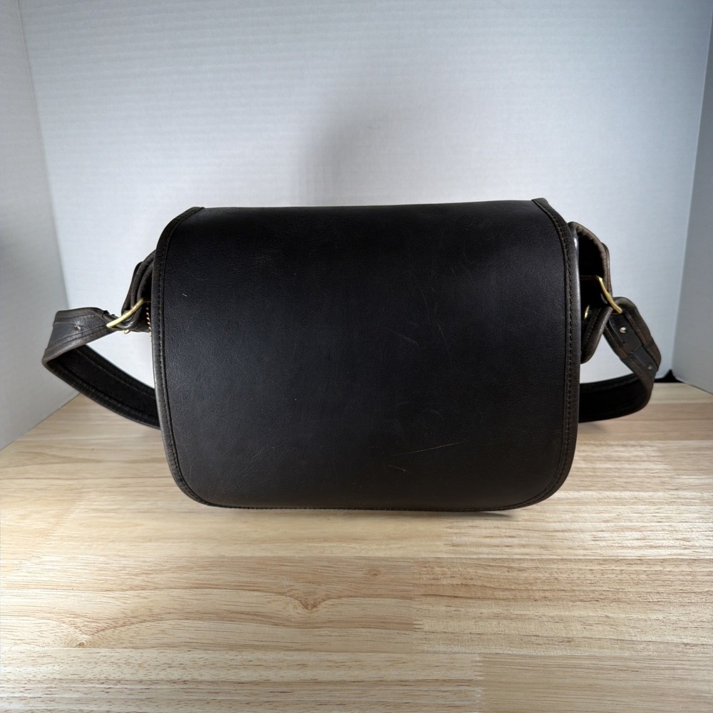 READ Coach Vintage 1970s Shoulder Bag Adjustable Strap MADE IN NYC!